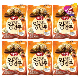 冷凍 DONGWON 開城 王餃子 350g 6袋セット / ドンウォン ゲソン ワンマンドゥ 韓国食品 東遠