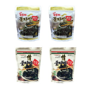 ザバン海苔 4パック 玉童子 ジャバンのり 70g 2パック + 三父子 ジャバンのり 70g 2パック/韓国海苔/韓国のり/韓国食品/おつまみ/海苔/おかず/海苔まき/のり/お