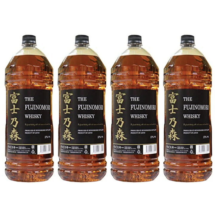楽天市場】富士乃森 金ラベル 4000ml 4本セット 37度 (THE FUJINOMORI 