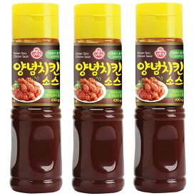 オットゥギ ヤンニョムチキンソース 490g 3本セット オトギ 韓国風 味付けチキン ソース