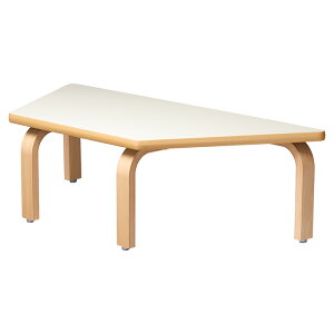 保育園 テーブル 幼稚園 机 E-BNA-1252DZ 幅1200x奥行520x高さ320mm 台形型 学童保育 託児所 塾 キッズテーブル 子供用テーブル 長机 長テーブル 軽量 軽い 組立式 日本製 国産