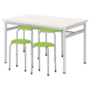 �Ј��H���e�[�u���Z�b�g 4�l�p �|�����ȒP�@�\�t�� �Ј��H���e�[�u�� E-RHM-1275A 1�� + �ۈ֎qM-22 4�r ��� �H���e�[�u�� �H�� �x�e�� �w���� �Ј��� �w�H �H�� �_�C�j���O�e�[�u��