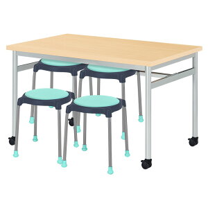 �Ј��H���e�[�u���Z�b�g 4�l�p �|�����ȒP�@�\�t�� �Ј��H���e�[�u�� E-RHM-1275C 1�� + �ۈ֎qE-CUPPO-C 4�r ��� �H���e�[�u�� �H�� �x�e�� �w���� �Ј��� �w�H �H�� �_�C�j���O�e�[�u��