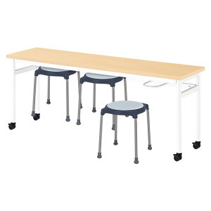 �Ј��H���e�[�u���Z�b�g �ۈ֎q 3�l�p �|�����ȒP�@�\�t�� �Ј��H���e�[�u�� E-RHM-1845C 1�� + �ۈ֎qE-CUPPO-C 3�r ���E���W�p�e�[�u�� �X�ܗp �w���� �Ј��� ���H�X �x�e�� �ł����킹