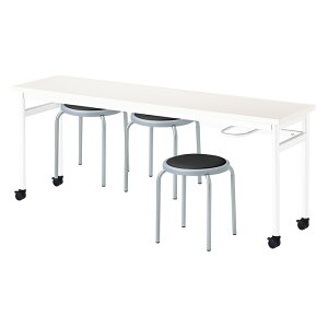 �Ј��H���e�[�u���Z�b�g �ۈ֎q 3�l�p �|�����ȒP�@�\�t�� �Ј��H���e�[�u�� E-RHM-1845C 1�� + �ۈ֎qE-ST-25T 3�r ���E���W�p�e�[�u�� �X�ܗp �w���� �Ј��� ���H�X �x�e�� �ł����킹