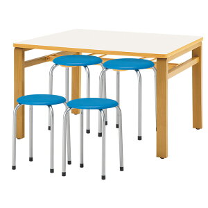 �Ј��H���e�[�u���Z�b�g 4�l�p �|�����ȒP�@�\�t�� �Ј��H���e�[�u�� E-MU-1290 1�� + �ۈ֎qM-22 4�r ��� �H���e�[�u�� �H�� �x�e�� �w���� �Ј��� �w�H �H�� �_�C�j���O�e�[�u��