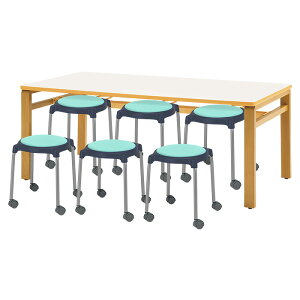 �Ј��H���e�[�u���Z�b�g 6�l�p �|�����ȒP�@�\�t�� �Ј��H���e�[�u�� E-MU-1890 1�� + �ۈ֎qE-CUPPO-CC 6�r �Ј��H�� �w���� �Ј��� �w�H �H�� �_�C�j���O ���H�X �x�e�� �ł����킹