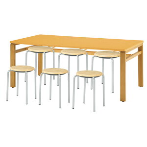 �Ј��H���e�[�u���Z�b�g 6�l�p �|�����ȒP�@�\�t�� �Ј��H���e�[�u�� E-MU-1890 1�� + �ۈ֎qE-CX-56 6�r �Ј��H�� �w���� �Ј��� �w�H �H�� �_�C�j���O ���H�X �x�e�� �ł����킹