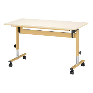 保育園 テーブル 折りたたみ 幼稚園 机 机 昇降 高さ調節可能 E-ETU-1260M 幅120x奥行60x高さ60〜72cm ミドルタイプ 学童保育 託児所 塾 キッズテーブル 子供用テーブル 長机