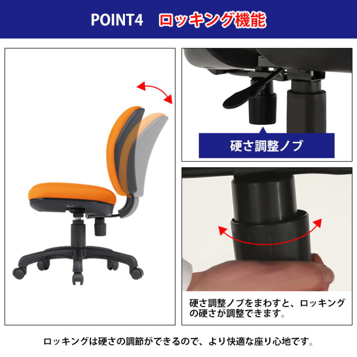 楽天市場】【2千円以上100円OFF】事務椅子 オフィスチェア FST-77 幅 