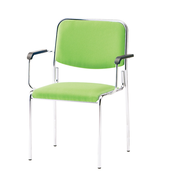 楽天市場】会議椅子 ミーティングチェア FSX-4A W57.2xD51.6xH78.4cm
