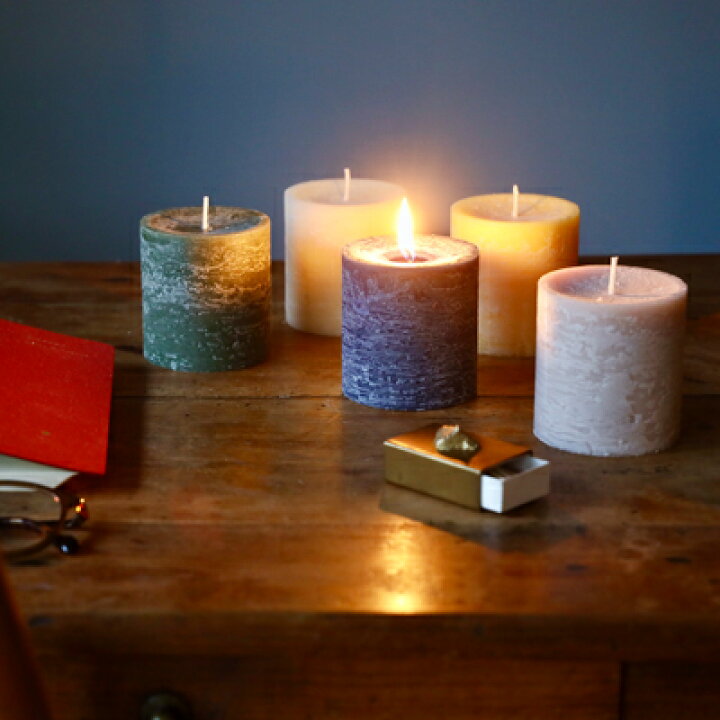 楽天市場 キャンドル おしゃれ Candle ロウソク 蝋燭 ろうそく イロドリcandle 8color M Tokilaboトキラボ楽天市場店