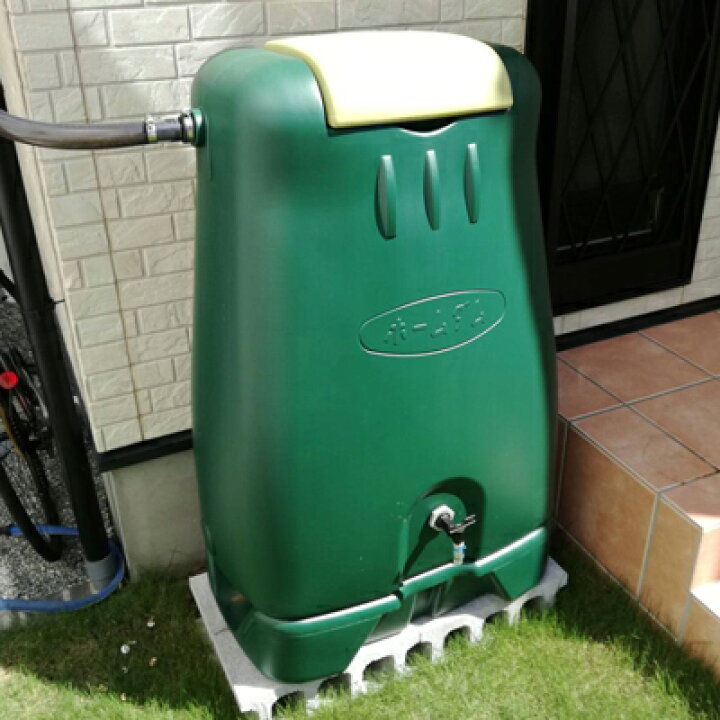 楽天市場】雨水タンク 【コダマ樹脂 ホームダム 250L （グリーン）丸 