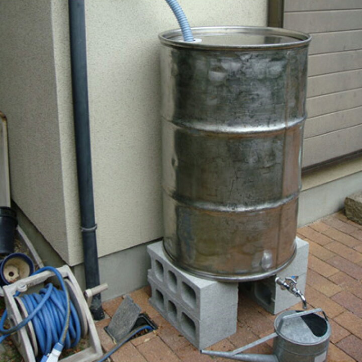 楽天市場】ステンレスドラム缶雨水タンク【舞姫天水（まいひめてんすい 