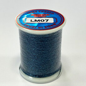 （数量限定）TOHO　ラメ スレッド（LAME Thread）　150m巻　LM07　アクア／ブラック