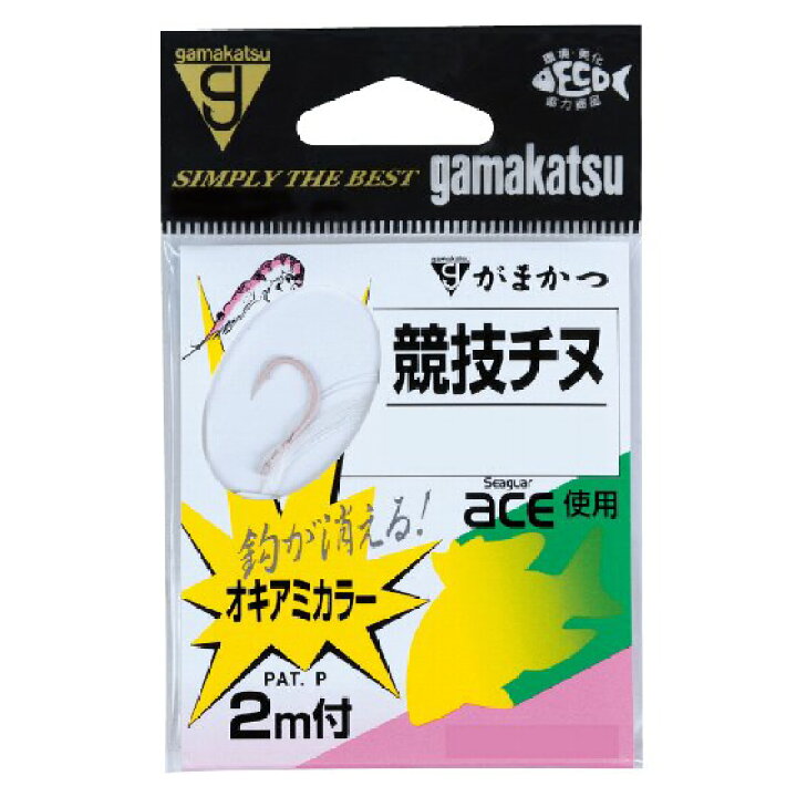 楽天市場 がまかつ 競技チヌ オキアミカラー 糸付 輪巻2m 鈎3号 ハリス1 5号 5袋 拙者の投げ釣り 鮎釣り楽天市場店