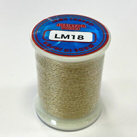 （数量限定）TOHO　ラメ スレッド（LAME Thread）　150m巻　LM18　ゴールド／アイボリー