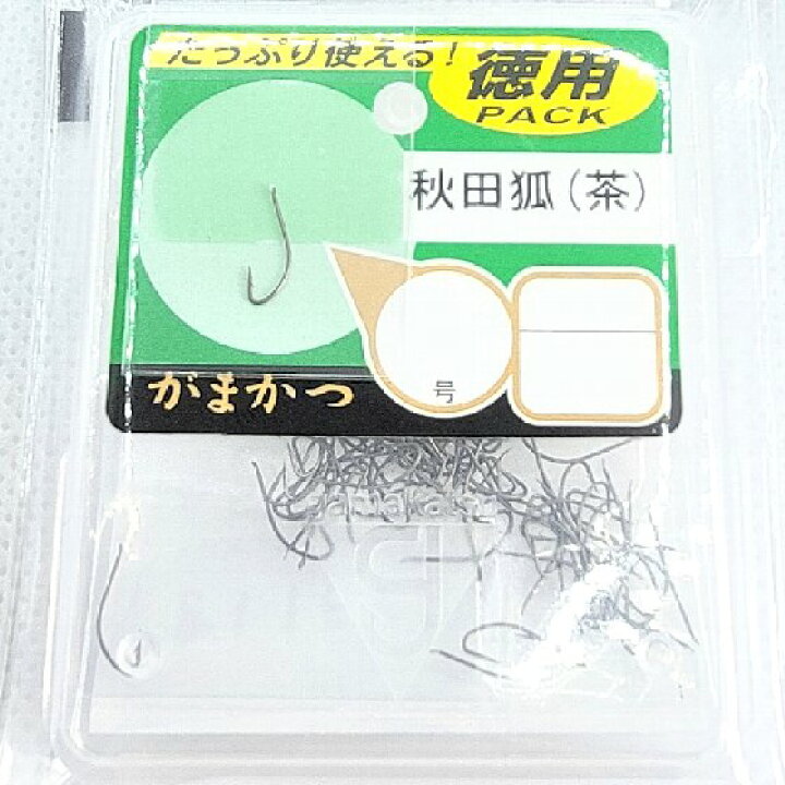 がまかつ 秋田狐 茶 ザボックス 4号 拙者の投げ釣り・鮎釣り がまかつ 秋田キツネ 4号