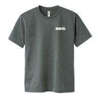 SESSYA　UVカット(UPF50）ドライ半袖Tシャツ　ダークグレー(350AIT)