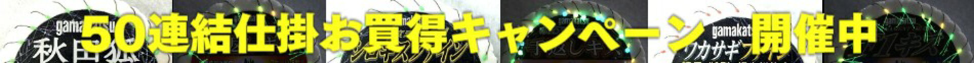 50連結仕掛お買得キャンペーン