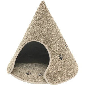 ラグタスコーン BR ブラウン 【Mサイズ:約W47×D47×H45cm】 【 ペットフード ・ ペット用品 ペット・ペットグッズ 猫用品 キャットウェア キャットタワー トイレ用品 首輪・ハーネス しつけ 猫
