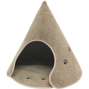 ラグタスコーン BR ブラウン 【Lサイズ:約W58×D58×H53cm】 【 ペットフード ・ ペット用品 ペット・ペットグッズ 猫用品 キャットウェア キャットタワー トイレ用品 首輪・ハーネス しつけ 猫