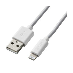 ELECOM �G���R�� �X�^���_�[�hLightning�P�[�u�� �i�^�u���b�g�����j �z���C�g 1.0m MPA-UALA10WH 1�{ �y×3�Z�b�g�z �y�����p �܂Ƃߔ��� �������� �Ɩ��p ���� �Z�b�g�̔��z