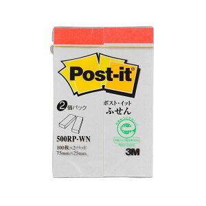 y20Zbg pZbgz 3M Post-it |XgCbg Đ ӂ zCg 3M-500RP-WNX20 yp ܂Ƃߔ  Ɩp  Zbg̔z piG݁E[E| [Ep