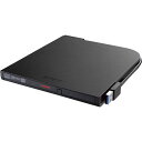バッファロー USB3.2 （Gen1）ポータブルDVDドライブType-Cケーブル / 再生・書込みソフト添付 DVSM-PTC8U3-BKB