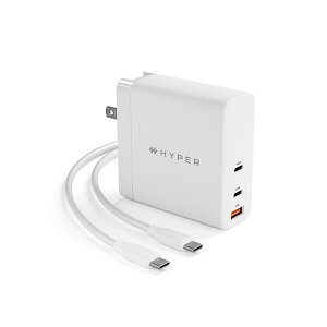 HYPER HyperJuice 140W PD 3.1 dA_v^ HP-HJG140WW ܂肽ݎ̃RZgvO𓋍ڃfW^Ɠd Ɠd p\REӋ@ ACA_v^EOAA_v^