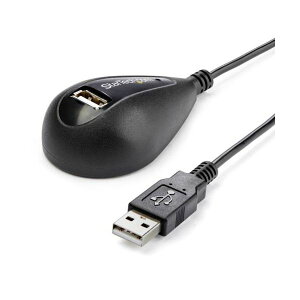 StarTech.com USB2.0�����P�[�u�� 1.5m A �i�I�X�j-A �i���X�j �u���b�N USBEXTAA5DSK1�{