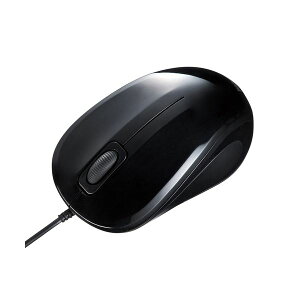 サンワサプライ 抗菌・静音有線ブルーLEDマウスブラック AV デジタル デジタル家電 PC PC周辺機器 PCアクセサリー PCサプライ・消耗品 家電 パソコン・周辺機器 マウス・マウスパッド