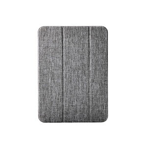 ELECOM �G���R�� iPad(A16) �t���b�v�P�[�X ���^�y�� �t�@�u���b�N �w�ʃN���A �O���[ TB-A25RWVCGY�^�u���b�g ���Ӌ@�� �P�[�X