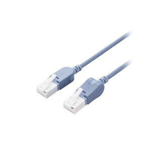 ELECOM �G���R�� PC�@�� �X�C���O�R�l�N�^�[LAN�P�[�u�� �iCat6A�����j LD-GPATWV / BU50