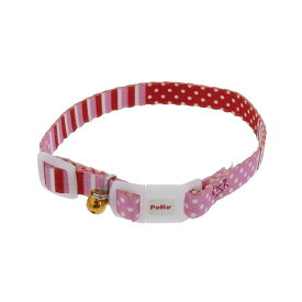 【セット販売】 CAT COLLAR ボーダードットカラー ピンク【×5セット】 (猫用品/首輪)