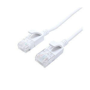ナカバヤシ ミヨシCAT.6A LANケーブル スリム ホワイト 10m C6A-S10WH 1本 AV デジタル デジタル家電 PC PC周辺機器 PCアクセサリー PCサプライ・消耗品 家電 パソコン・周辺機器 ケーブル・ケーブルカ