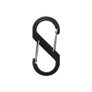 アイテック S型カラビナ ブラック B-KRSA88-2 【×10セット】 【お徳用 まとめ買い お買い得 業務用 割引 セット販売】