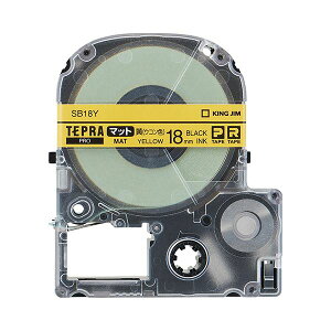 yLOW pi KING JIM  ItBXpi z ev PRO e[vJ[gbW }bgx 18mm  iERFj /  SB18Y 1 y×4Zbgz y ܂Ƃߔ  Ɩp 