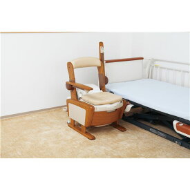 アロン化成 木製ポータブルトイレ 安寿家具調トイレAR-SA1(シャワピタ) (3)はねあげL 533-814