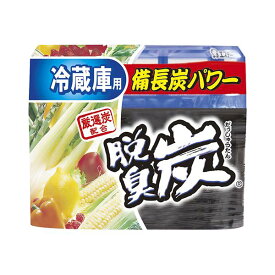 【セット販売】 エステー 脱臭炭 冷蔵庫用 140g 1セット（3個） 【×4セット】