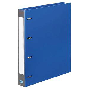 G-Aim Dリングバインダー A4タテ 4穴 280枚収容 背幅40mm ブルー G600-BL 1冊 【×10セット】 【お徳用 まとめ買い お買い得 業務用 割引 セット販売】 日用品雑貨・文房具・手芸 文房具・事務用品 文