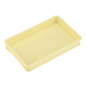 【10個セット まとめ買い】 パンコンテナー / 食品用コンテナー 【大型浅】 アイボリー 清掃簡単 【お徳用 まとめ買い お買い得 業務用 割引 セット販売】 キッチン用品・食器・調理器具 日