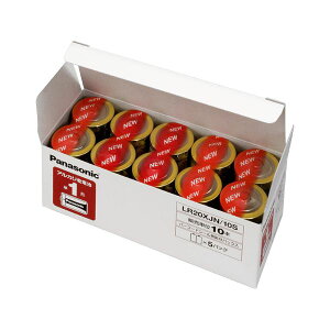 Panasonic �d�r �[�d�r �o�b�e���[ �p�i�\�j�b�N �A���J�����d�r �p�i�\�j�b�N�A���J�� �i���j �I�t�B�X�d�r LR20XJN / 10S �i10�{���j �y×3�Z�b�g�z �y�����p �܂Ƃߔ��� �������� �Ɩ��p ���� �Z