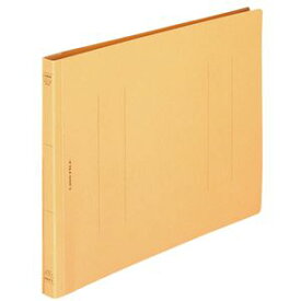 【ライオン事務器 lion 事務 事務用文具】 フラットファイル （環境） 樹脂押え具 A4ヨコ 150枚収容 背幅18mm 黄 A-517KA4E 1セット （10冊） 【×5セット】 【 まとめ買い お買い得 割引 】 オフィス用品 ファイル・バインダー クリアケース・クリアファイル