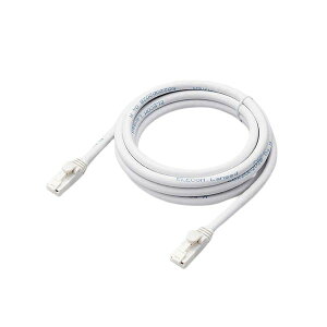 ELECOM GR LANP[u / CAT6AΉ / EU RoHSwߏ / ܐ܂h~ / ȈՃpbP[Wdl / 2m /  / zCg LD-GPAT / WH2 / RS y×2Zbgz yp ܂Ƃߔ  Ɩp  Zb