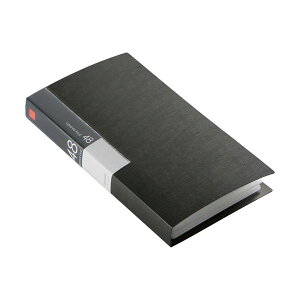 バッファローCD&DVDファイルケース ブックタイプ 48枚収納 ブラック BSCD01F48BK 1個 【×30セット】 【お徳用 まとめ買い お買い得 業務用 割引 セット販売】