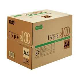 TANOSEE 【お徳用セット】 TANOSEE αエコペーパータイプR100 A4 1箱 （2500枚:500枚×5冊） 【×3セット】 【お徳用 まとめ買い お買い得 業務用 割引 セット販売】 プリンタ PCサプライ・消耗品 コピー用紙・印刷用紙 コピー用紙 コピー 紙 プリンタ用紙