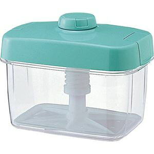【お徳用セット 12個セット】 漬物器 漬物容器 幅23cm 角型 3L グリーン ワンタッチロック式 リス ハイペット キッチン 台所 調理器具 キッチン用品・食器・調理器具 日用雑貨・キッチン用品