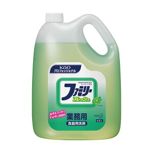 花王 ファミリーフレッシュ 業務用4.5L 1セット (4本)( 掃除用品 日用消耗品 キッチン用洗剤 洗剤・柔軟剤・クリーナー キッチン 台所用洗剤 お掃除 )