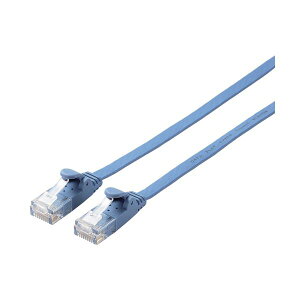 ELECOM �G���R�� CAT6�t���b�gLAN�P�[�u�� 5m �y×5�Z�b�g�z �y�����p �܂Ƃߔ��� �������� �Ɩ��p ���� �Z�b�g�̔��z